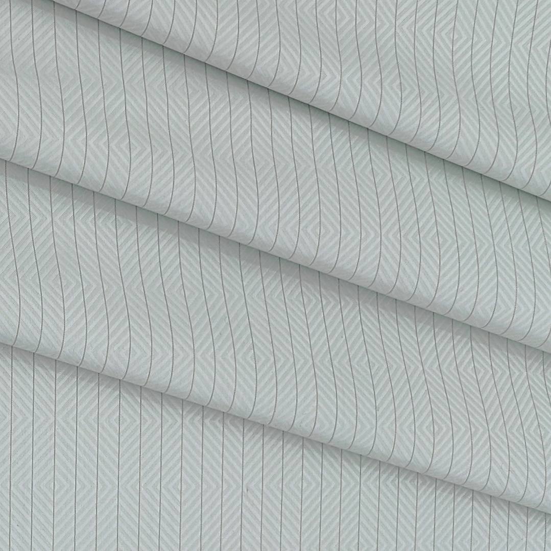 Shirt Fabric Mantire Poly Cotton Lining Colour Mint Green